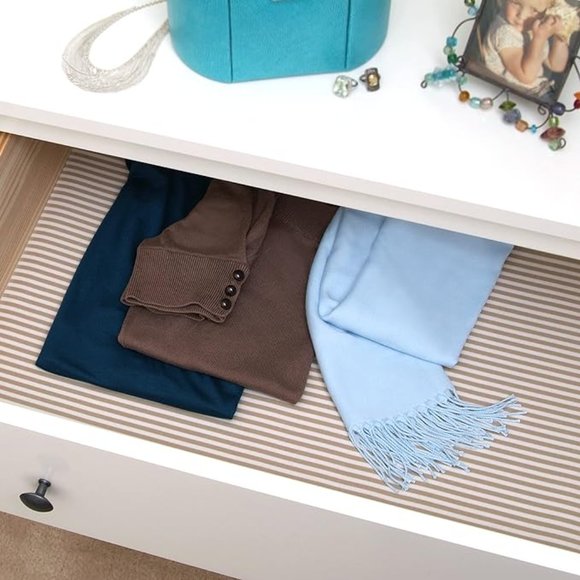 Con-Tact Luxury Fabric-Top Drawer Liner - Picture 3 of 4